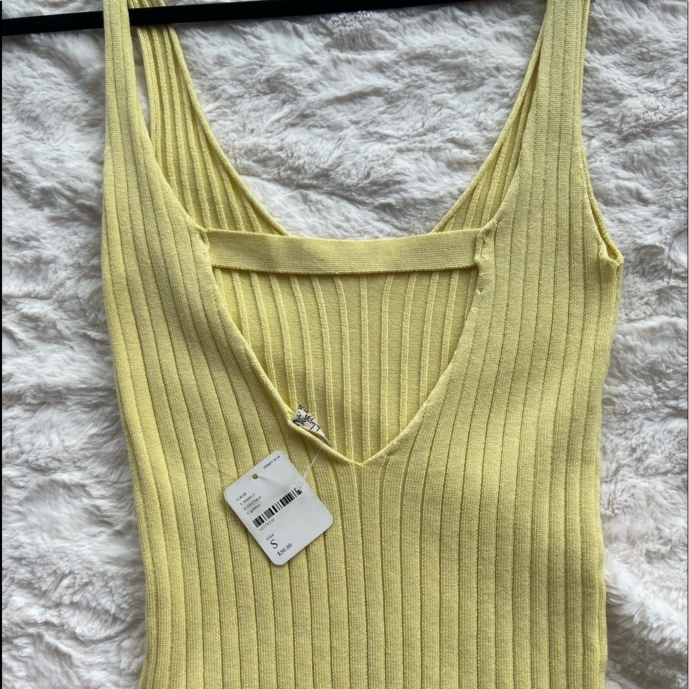 Free People Cut out tank top - S